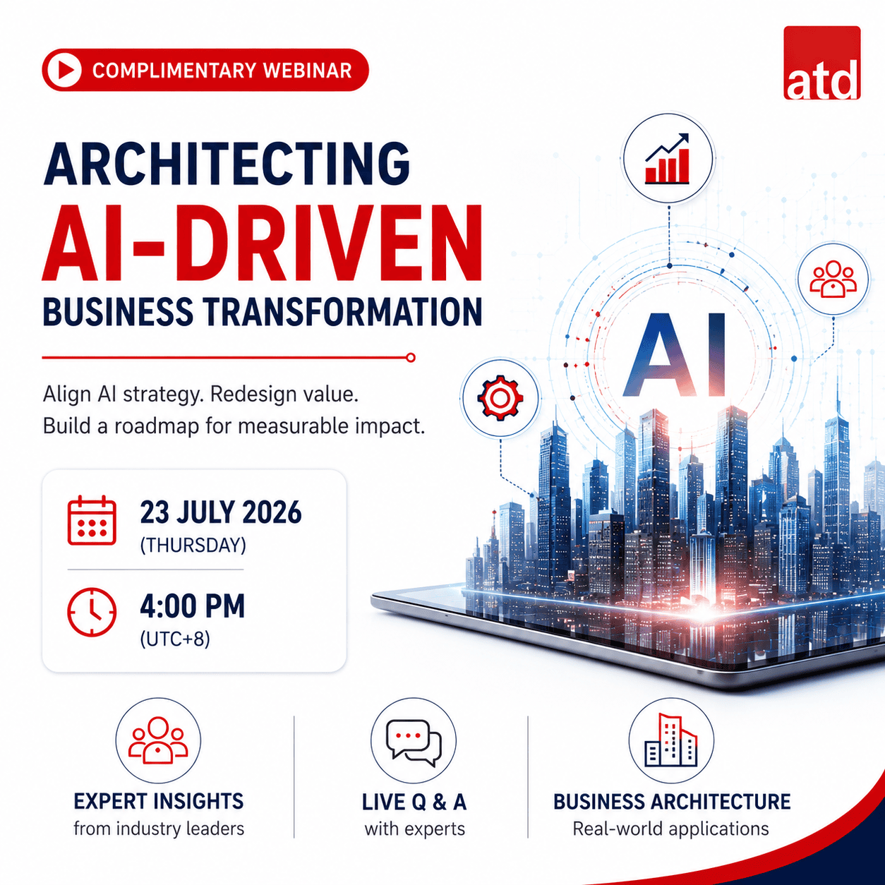 Architecting AI-Driven Business Transformation Webinar