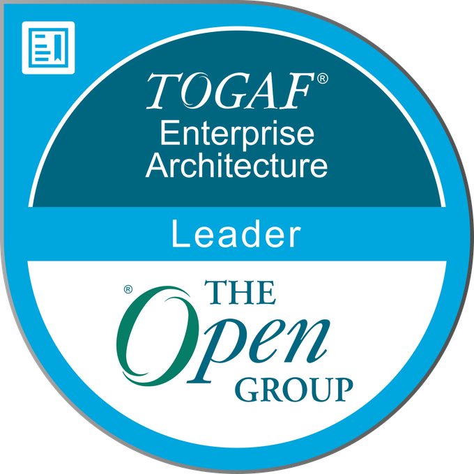 TOGAF Enterprise Architecture Leader Digital Badge
