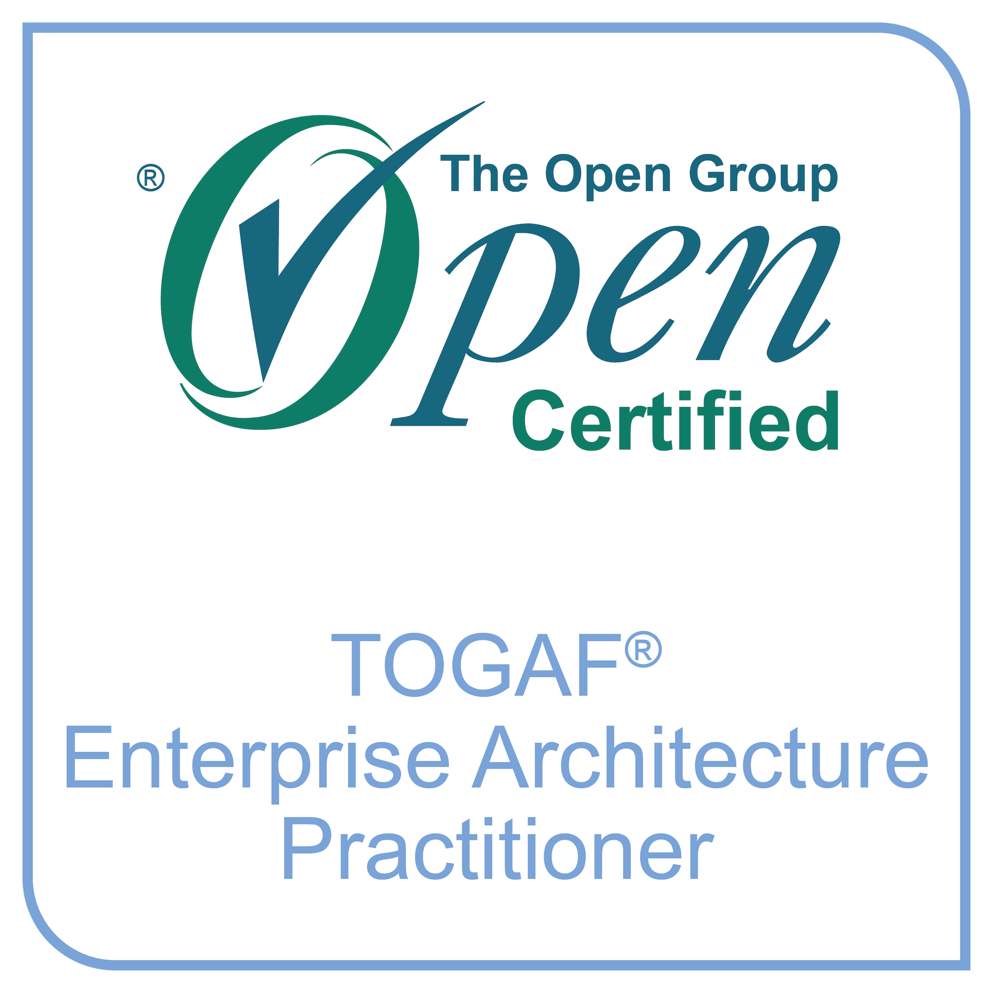 TOGAF Enterprise Architecture Practitioner Digital Badge